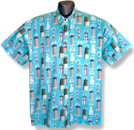 Lighthouses Hawaiian Shirt